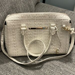 Brahmin white handbag